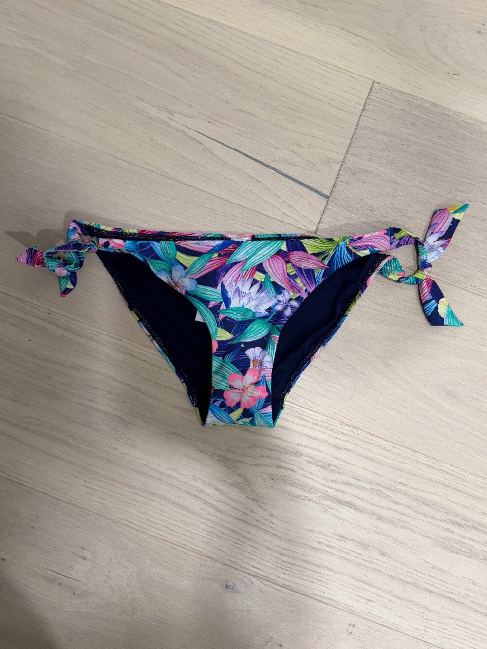 Oysho Floral Bikini Swim Bottom